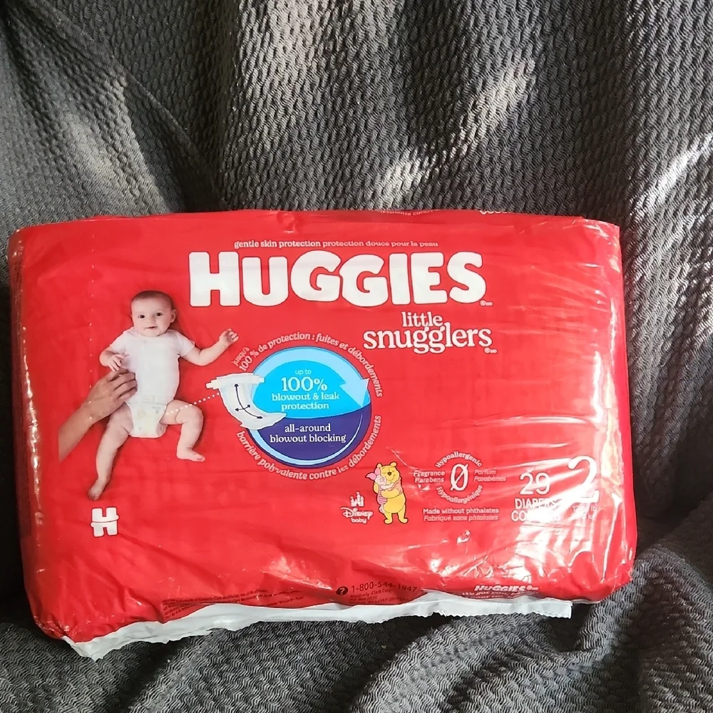 Huggies Little Snugglers Diaper Covers - Red